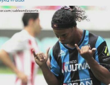 Miniatura: Ronaldinho zniknął. Klub chce rozwiązać...