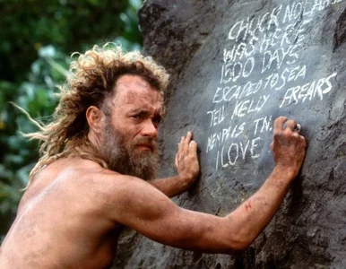 Miniatura: Zgubił się, więc zrobił flagę i wzywał...