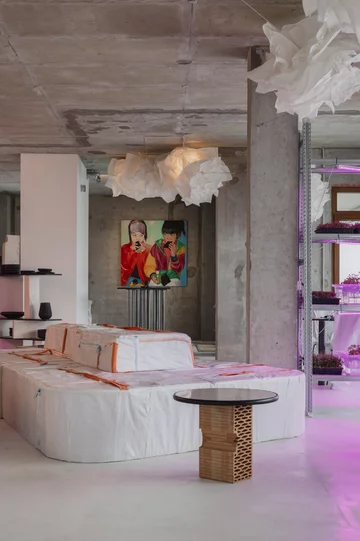 Venue 54 pop up Restaurant, Ryga. Projekt: Open AD 