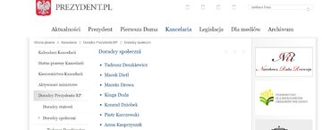 Archiwalna wersja strony prezydent.pl