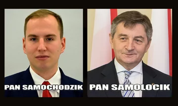 Mem z Adamem Andruszkiewiczem i Markiem Kuchcińskim 
