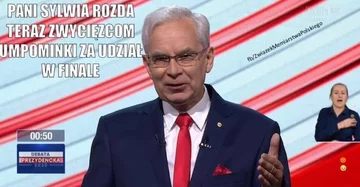 Mem po debacie prezydenckiej 