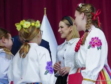 Marta Nawrocka w USA 