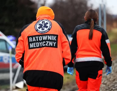 Miniatura: Wyskoczył z mieszkania przez zamknięte...