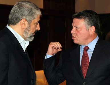 Miniatura: Król Jordanii apeluje do Hamasu:...