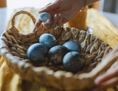 Miniatura: Wielkanocne jaja w kolorze nieba? Czerwona...