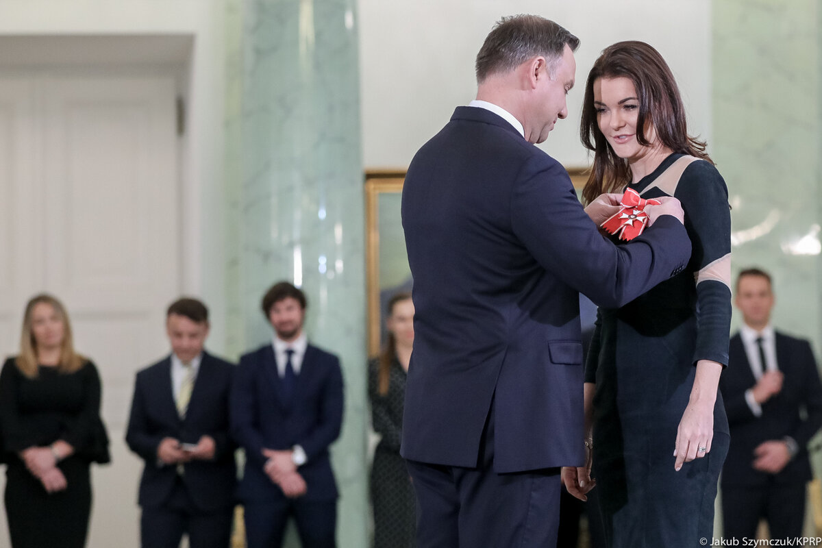 Prezydent odznaczył Agnieszkę Radwańską 