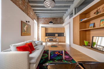 Loft we&nbsp;włoskim palazzo, projekt Alessandro Preda