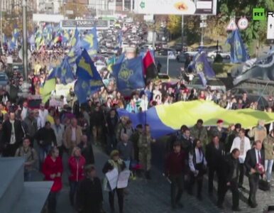 Miniatura: Marsz nacjonalistów w Kijowie w 72....