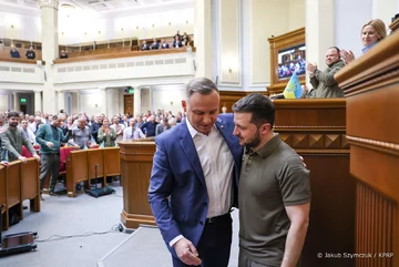 Andrzej Duda z wizytą na Ukrainie 