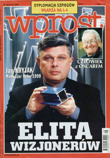 Okładka tygodnika Wprost nr 5/2000 (896)