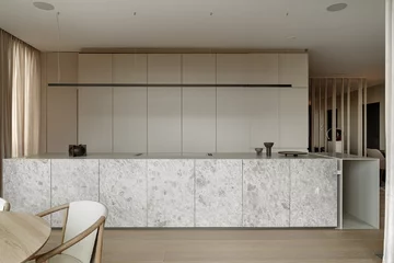 Apartament jak butikowy hotel, projekt Bajer Sokół Team 