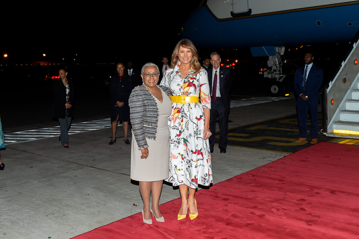 Wizyta Melanii Trump w Afryce 