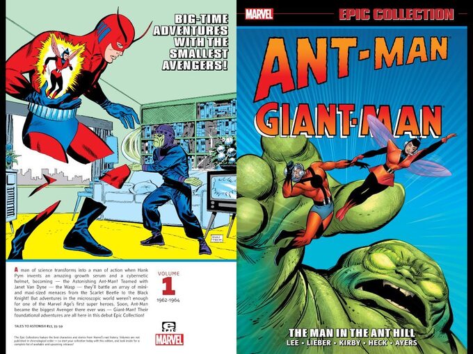 Ant-Man Comics - okładka