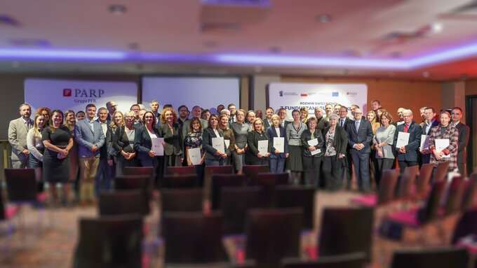 Rozdanie dyplomów Rad Sektorowych