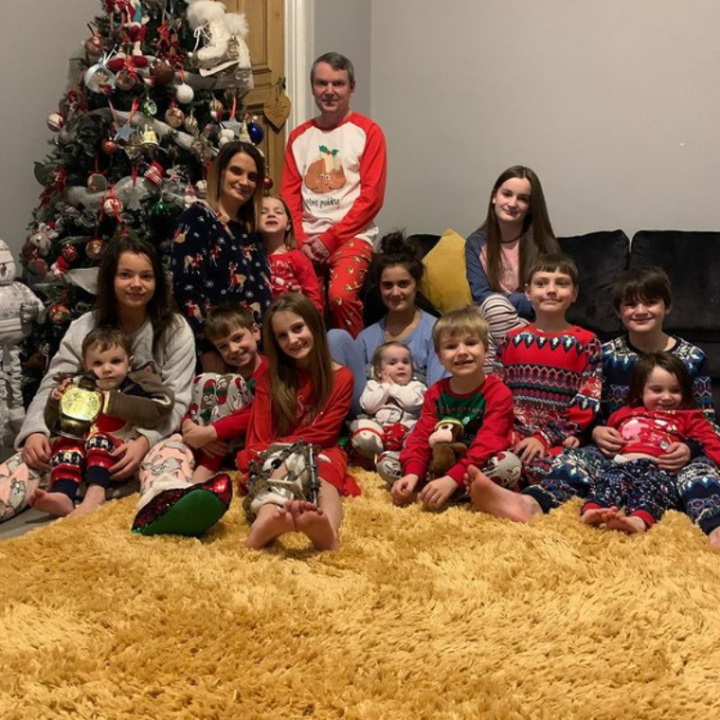 Święta 2019 w rodzinie Radfordów 