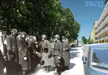 Dawne Nowolipie 30. Fotografia oryginalna z raportu Stroopa. 