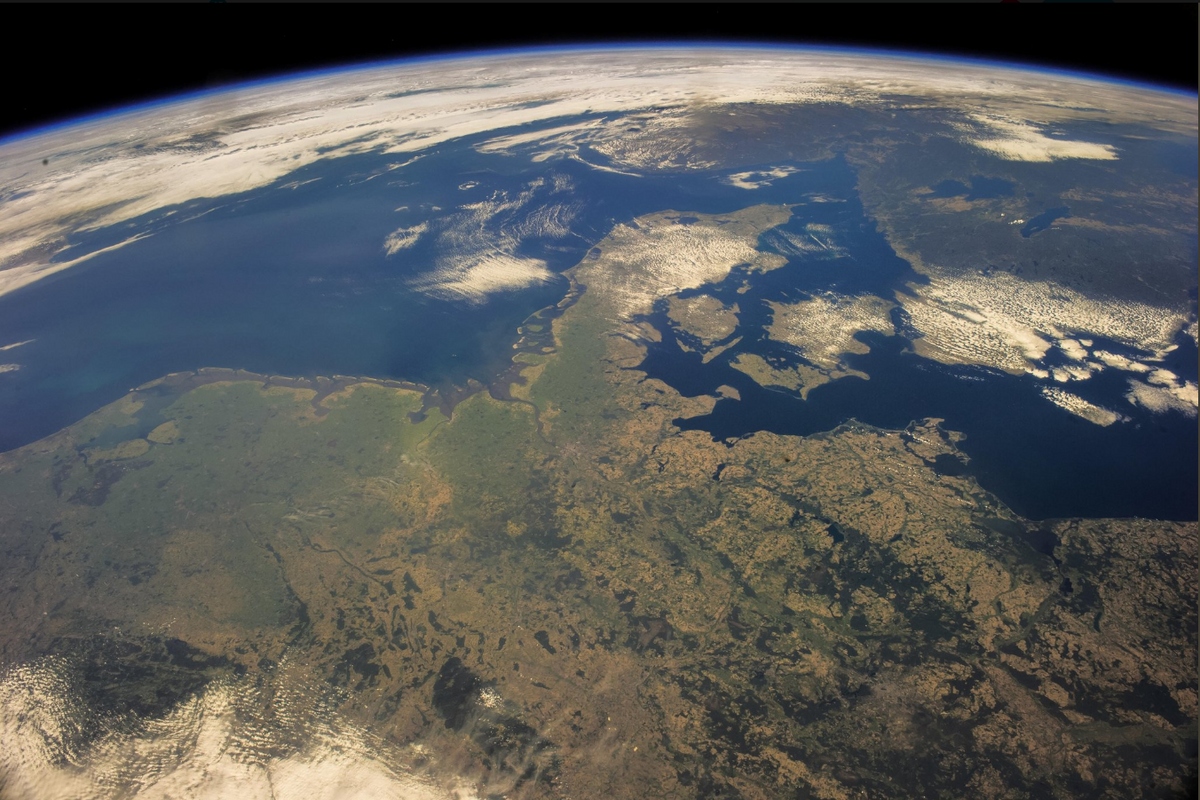 Europa widziana z kosmosu w 2014 roku 