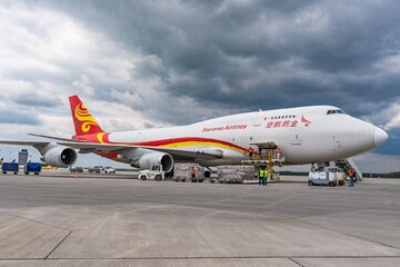 Jumbo Jet Suparna Airlines w&nbsp;Katowicach