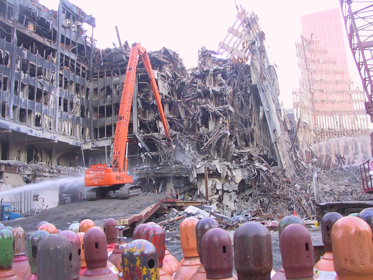 Strefa zero. Zdjęcia z World Trade Center po zamachu 