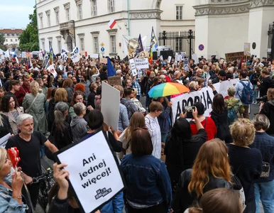Miniatura: Demonstracje po śmierci 33-letniej Doroty....