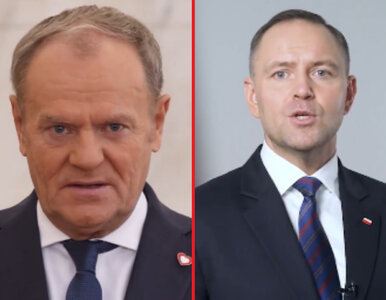 Miniatura: „Tusk nie jest królem”. Nawrocki ostro...