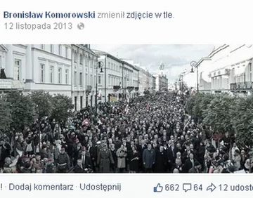 Zdjęcie zamieszczone w tle w roku 2013. (fot. Facebook)