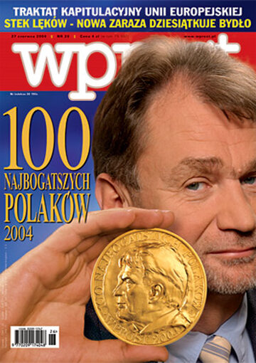 Okładka tygodnika Wprost nr 26/2004 (1126)