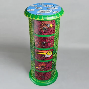 Komoda Rain Forest autorstwa Luizy Poredy / ArtPoPo.pl