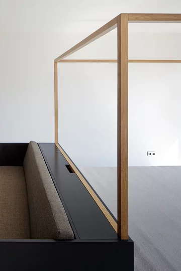Małe mieszkanie, projekt Mjölk architekti Linka, Mjölk architekti, małe mieszkanie