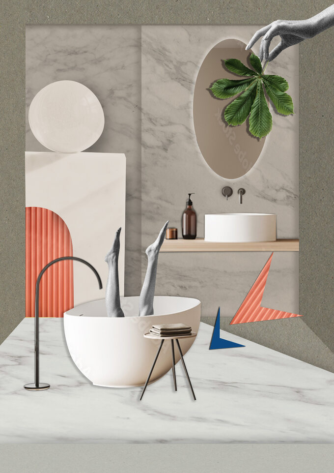 My bathroom, my inspirations - Home Concept x Anna Glik