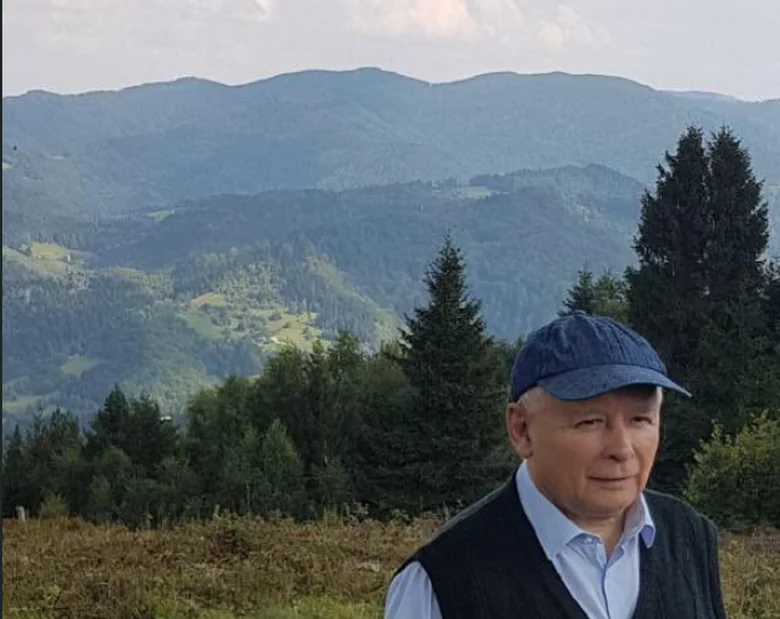 Miniatura: Zdjęcie z wakacji Kaczyńskiego to...