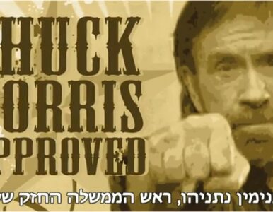 Miniatura: Chuck Norris: Izrael ma swojego twardziela
