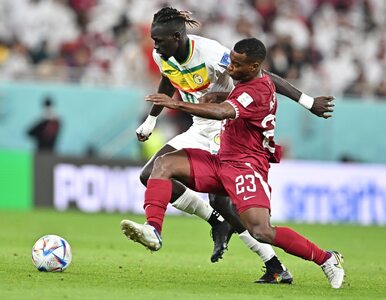 Miniatura: Wielkie emocje w meczu Kataru z Senegalem....