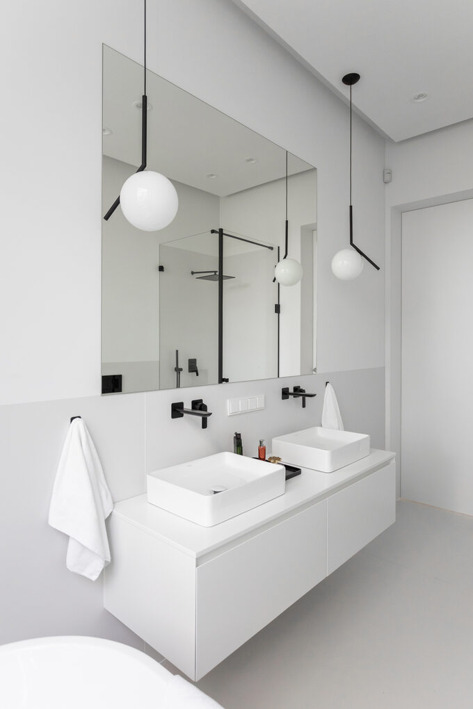Willa nad rozlewiskiem Narwi, projekt Art’Up Interiors