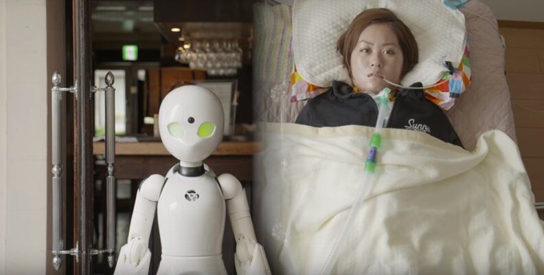 Miniatura: Niepełnosprawni sterują robotami-kelnerami...