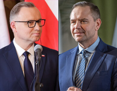 Miniatura: Duda ramię w ramię z Nawrockim. Mocny apel...