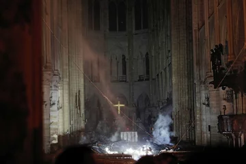 Wnętrze katedry Notre Dame 