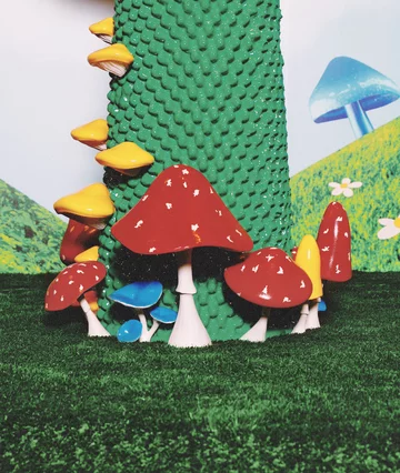 A$AP Rocky zaprojektował grzybki na kaktusie Design Miami, Gufram, ASAP, A$AP