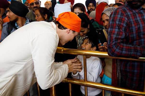 Miniatura: Wizyta Justina Trudeau w Indiach