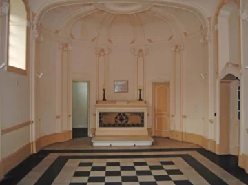 Wnętrze zamku Rubensa w Elewijt 