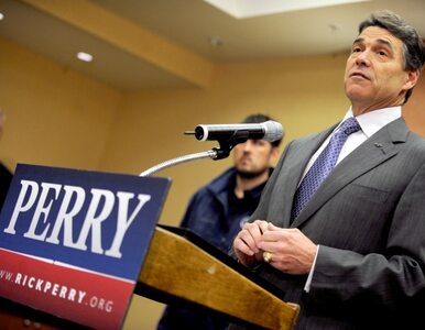 Miniatura: Rick Perry już nie chce rządzić Teksasem
