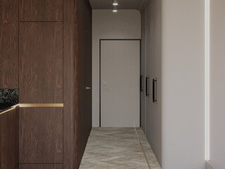 Duży hol, projekt Pracownia Interiorsy