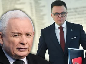 Miniatura: Hołownia rozmawiał z Kaczyńskim. Burza w...