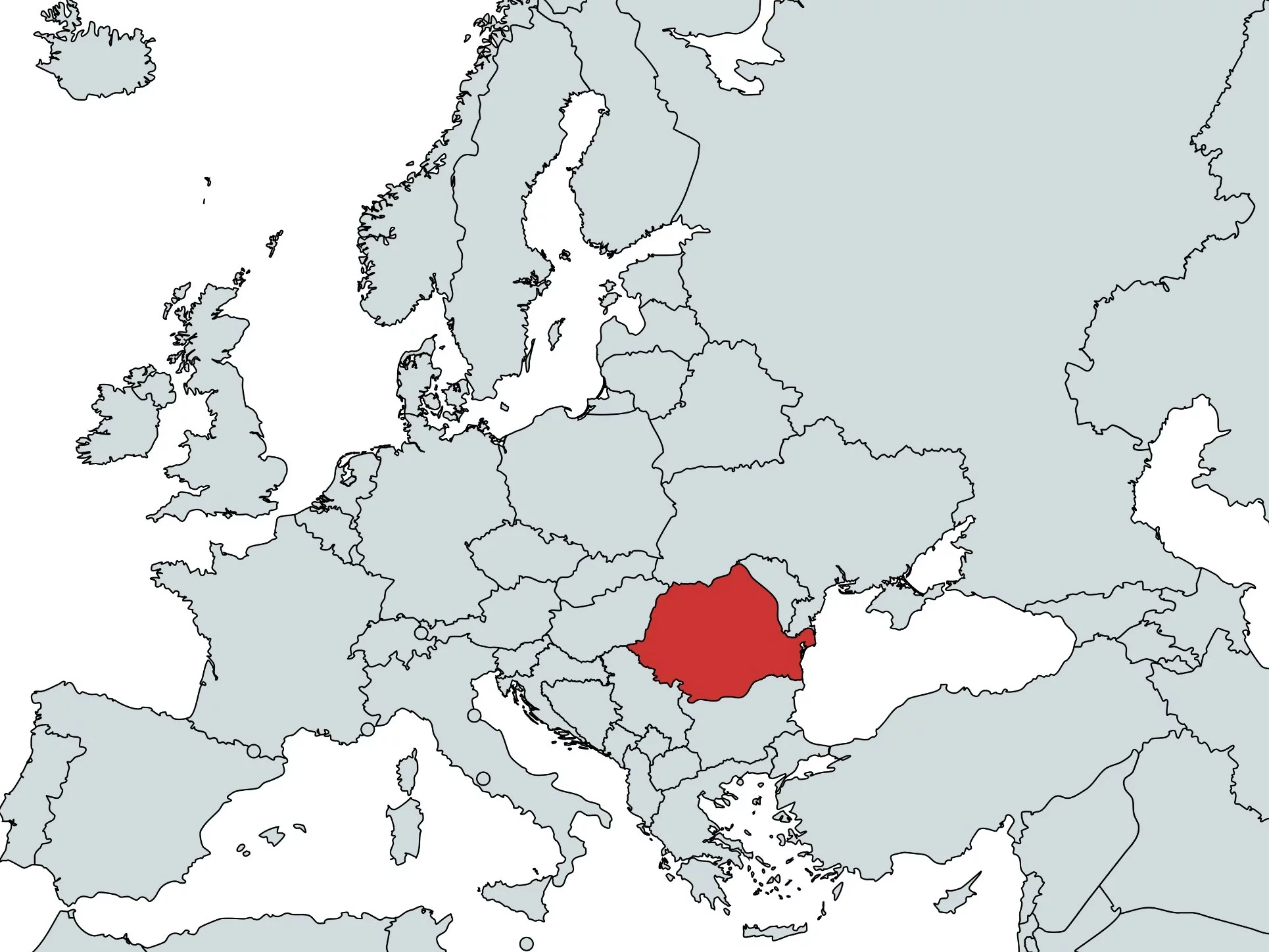 Państwo zaznaczone na mapie to: