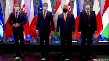 Spotkanie premierów państw Grupy Wyszehradzkiej w Lublinie 