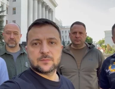 Miniatura: Zełenski w nagraniu nawiązuje do początków...