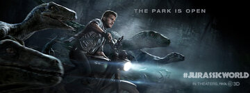 Jurassic World banner