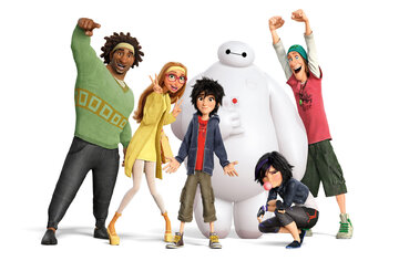 Wielka sz&oacute;stka &bdquo;Big Hero 6&rdquo; (2014)
