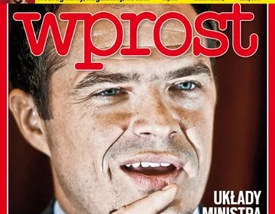 Miniatura: WPROST  Nowak  złote dziecko Tuska